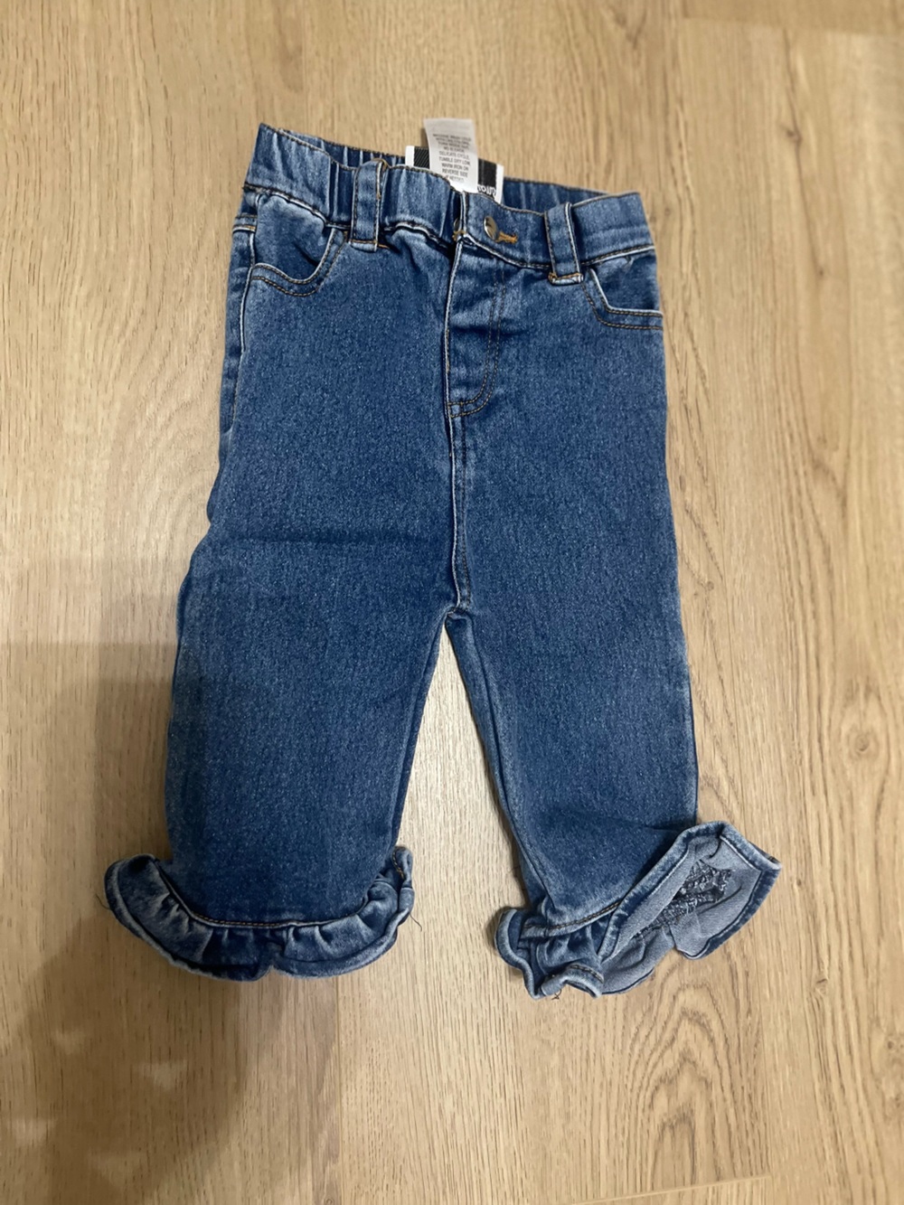 Rare Editions Dark Blue Skinny Jeans (12 months)